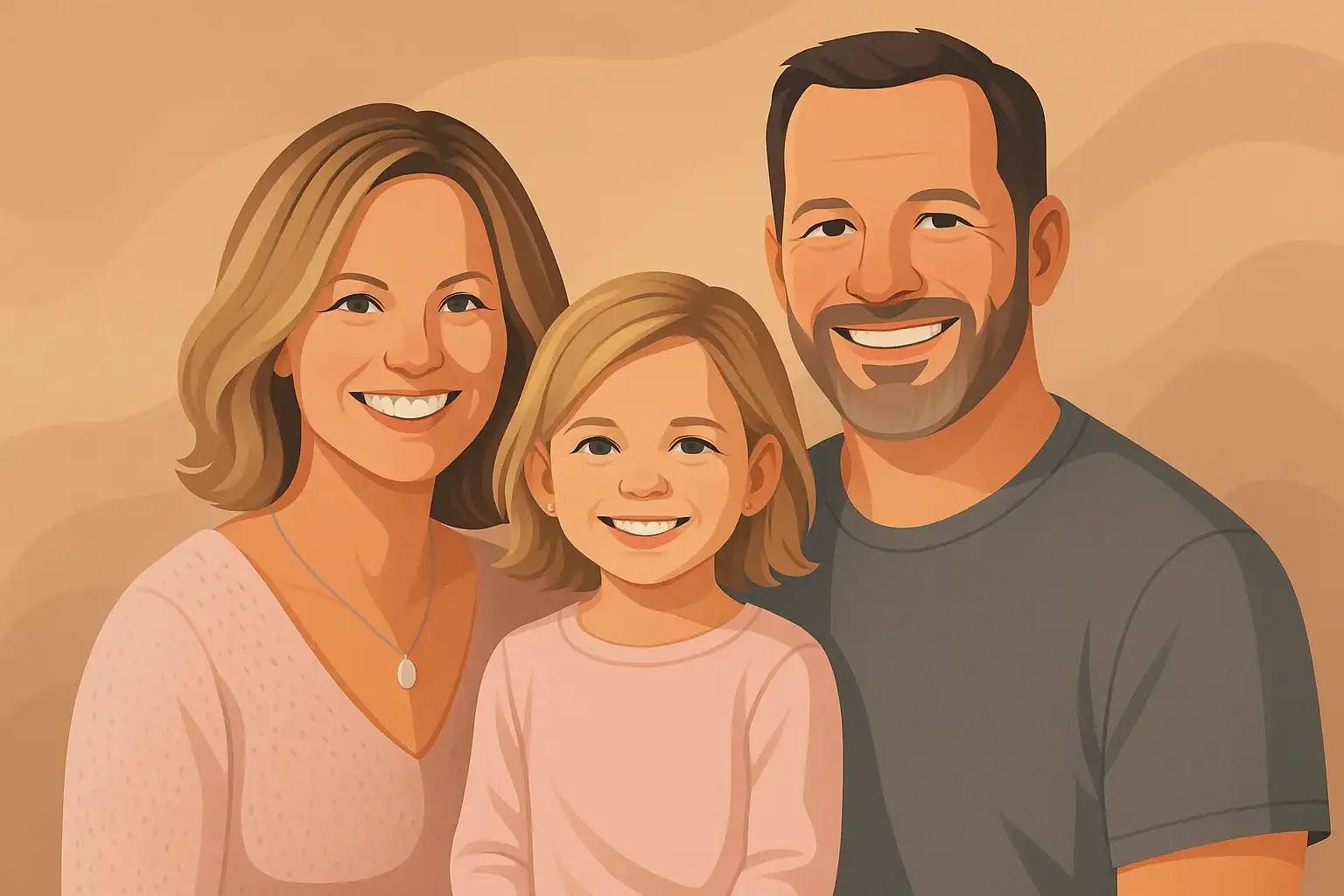 Parent and child spending quality time together